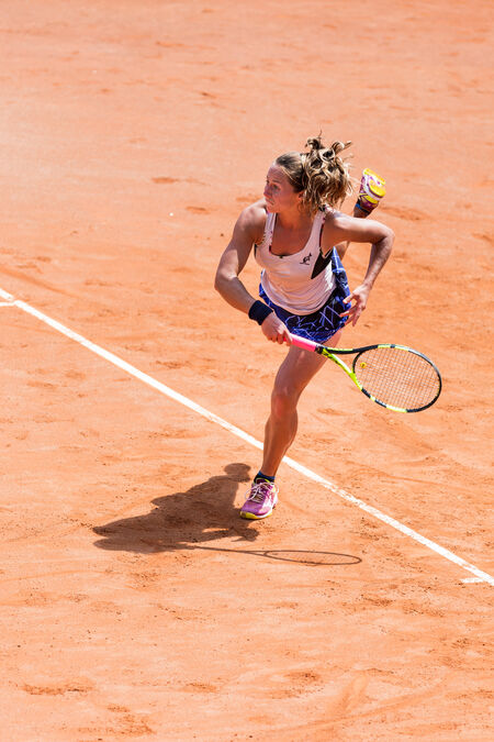 Anastasia Grymalska at the Italian Open in 2018