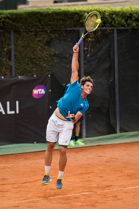 Filippo Baldi at the Italian Open in 2018